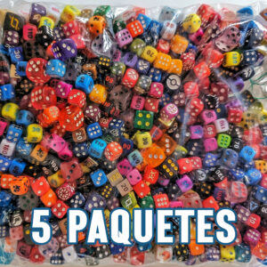 DADOS / CONTADORES DE DAÑO - Lote de 5 Paquetes Sellados Aleatorios