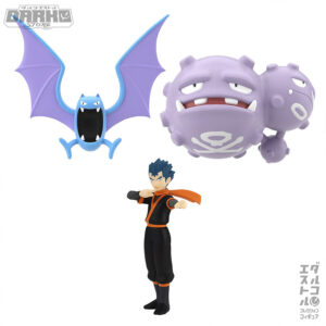FIGURA - Scale World Kanto Koga / Golbat / Weezing
