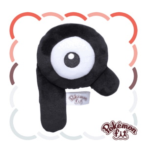 POKEMON CENTER – PELUCHE FIT – Unown R