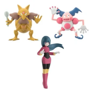FIGURA - Scale World Kanto Sabrina / Mr. Mime / Kadabra