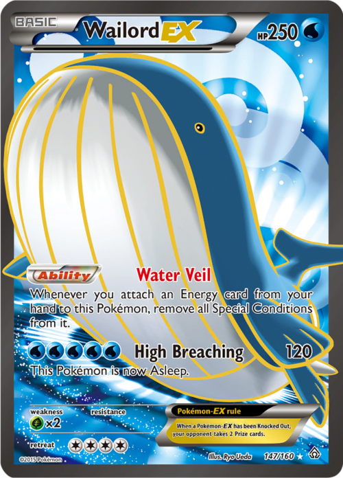 Wailord EX - Primal Clash