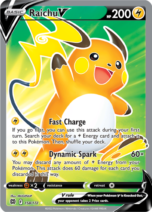 Raichu V - Brilliant Stars