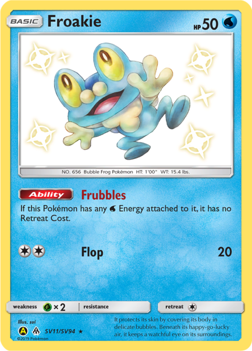 Froakie - Hidden Fates