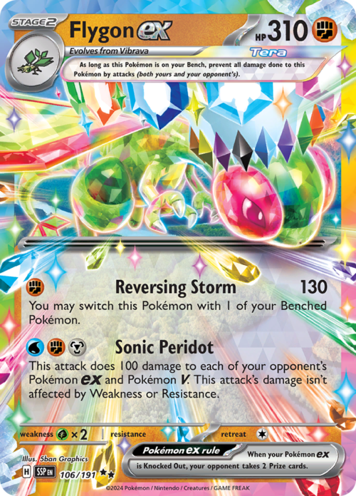 Flygon ex - Surging Sparks