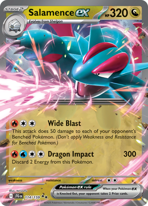 Salamence ex - Journey Together