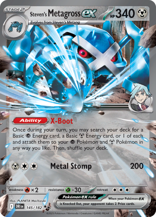 Steven's Metagross ex - Destined Rivals