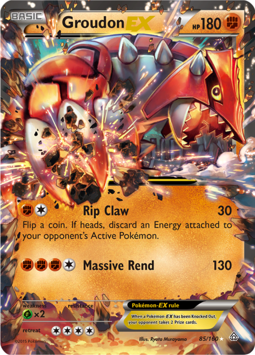 Groudon EX - Primal Clash