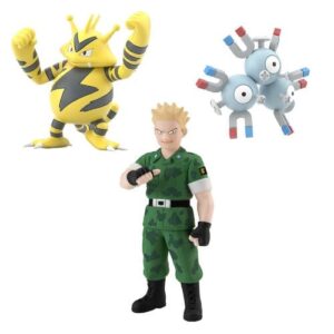 FIGURA - Scale World Kanto Lt. Surge / Magneton / Electabuzz