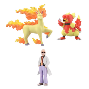 FIGURA - Scale World Kanto Blaine / Rapidash / Magmar