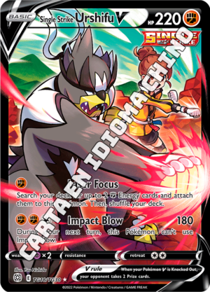 Single Strike Urshifu V - Alt Art