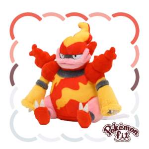 POKEMON CENTER - PELUCHE FIT - Magmortar