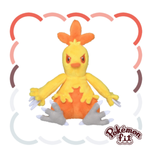 POKEMON CENTER - PELUCHE FIT - Combusken