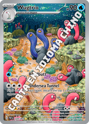 Wugtrio - Illustration Rare