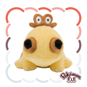 POKEMON CENTER - PELUCHE FIT - Hippopotas