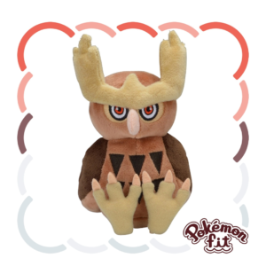 POKEMON CENTER - PELUCHE FIT - Noctowl