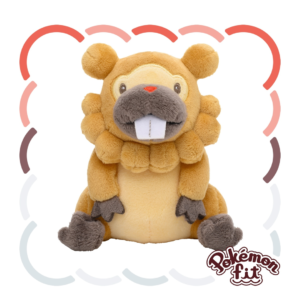 POKEMON CENTER - PELUCHE FIT - Bidoof