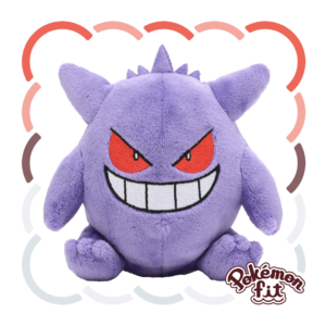 POKEMON CENTER - PELUCHE FIT - Gengar