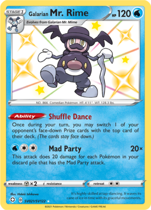 Galarian Mr. Rime - Shining Fates