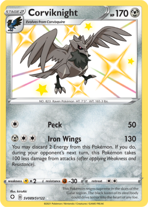 Corviknight - Shining Fates