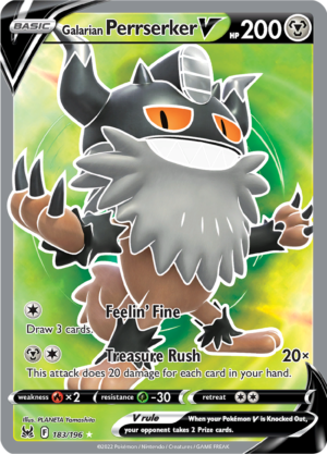 Galarian Perrserker V - Lost Origin