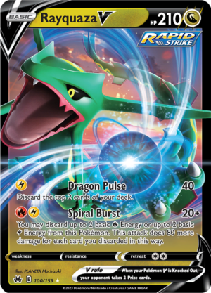 Rayquaza V - Crown Zenith