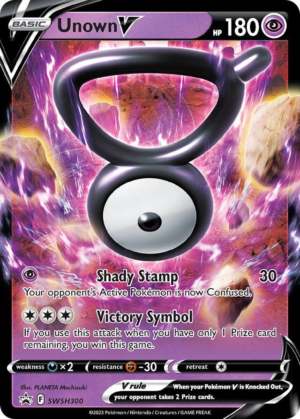 Unown V - Sword & Shield Promo