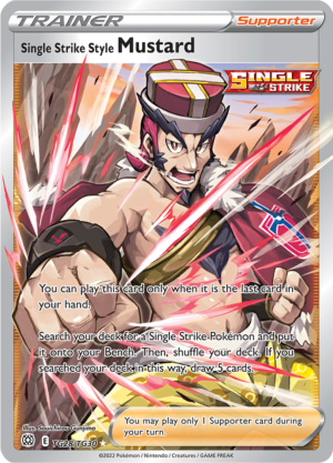Single Strike Style Mustard - Brilliant Stars