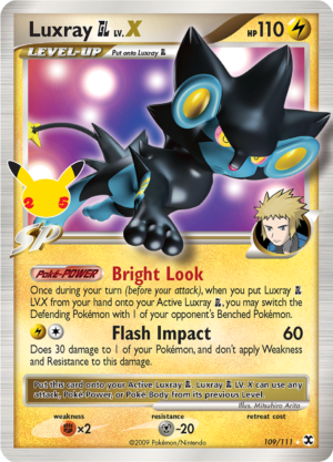 Luxray GL LV.X - Celebrations