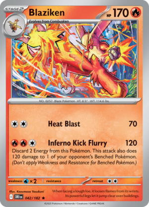 Blaziken HOLO - Destined Rivals