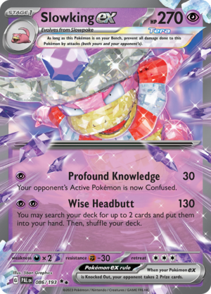 Slowking ex - Paldea Evolved