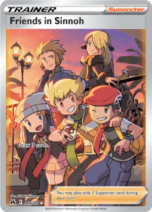 Friends in Sinnoh - Crown Zenith