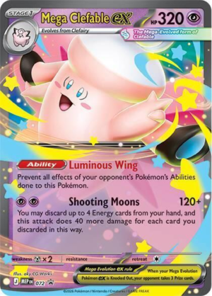 Mega Clefable ex - Mega Evolution Promo