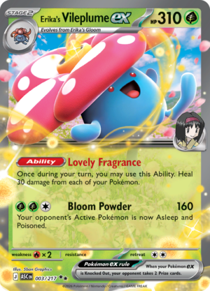 Erika's Vileplume ex - Ascended Heroes