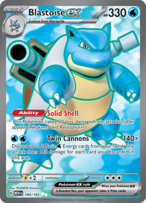 Blastoise ex - 151