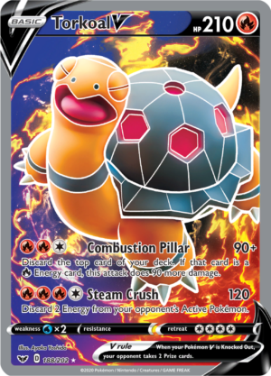 Torkoal V - Sword & Shield