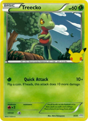 Treecko - Celebrations
