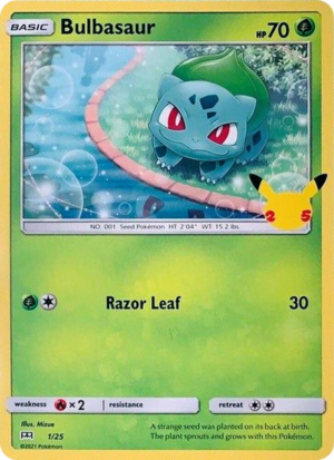 Bulbasaur - Celebrations
