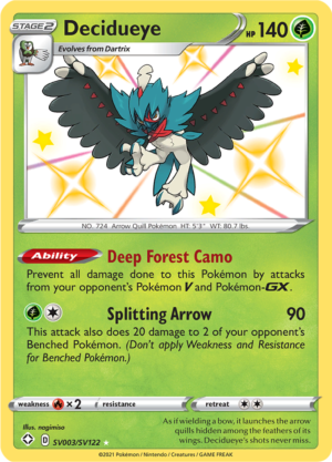 Decidueye - Shining Fates