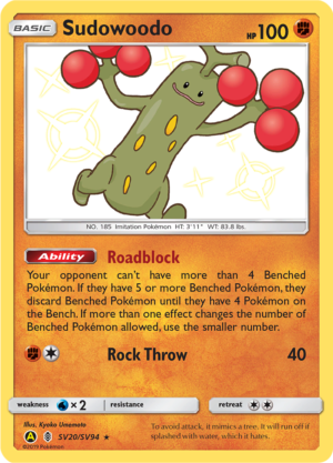 Sudowoodo - Hidden Fates