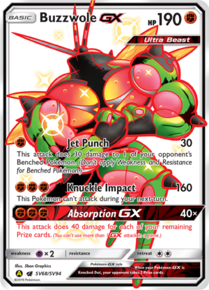 Buzzwole GX - Hidden Fates