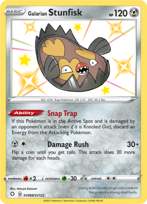 Galarian Stunfisk - Shining Fates