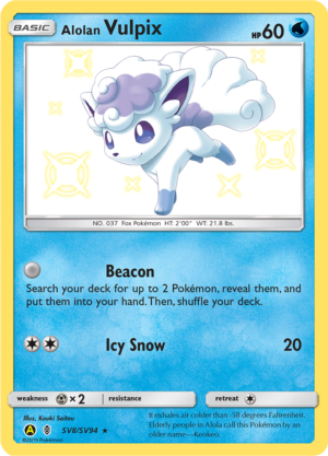 Alolan Vulpix - Hidden Fates