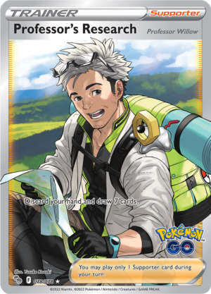 Professor's Research - Pokémon GO