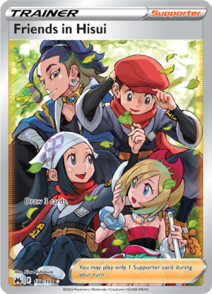 Friends in Hisui - Crown Zenith