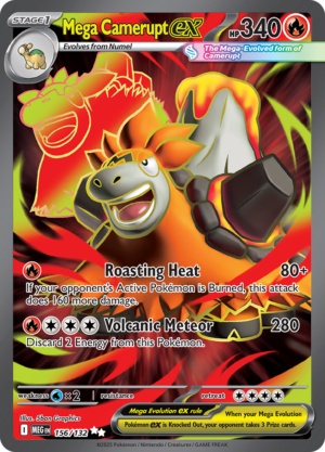 Mega Camerupt ex - Mega Evolution