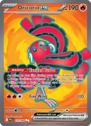 Oricorio ex - Phantasmal Flames