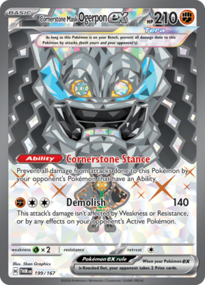 Cornerstone Mask Ogerpon ex - Twilight Masquerade