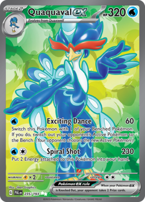Quaquaval ex - Paldea Evolved