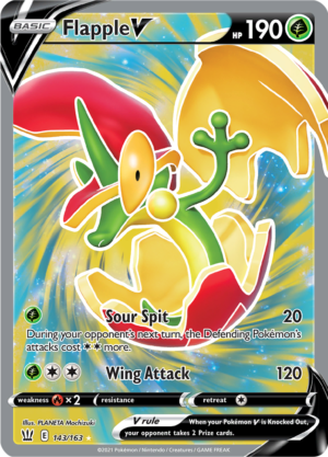 Flapple V - Battle Styles