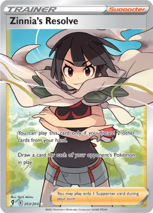 Zinnia's Resolve - Evolving Skies